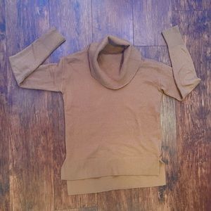 Beige turtle neck sweater